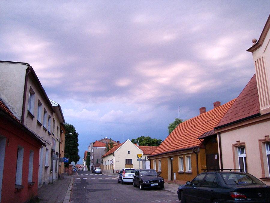 Tak wyglądało niebo o 5 rano przed wyjazdem