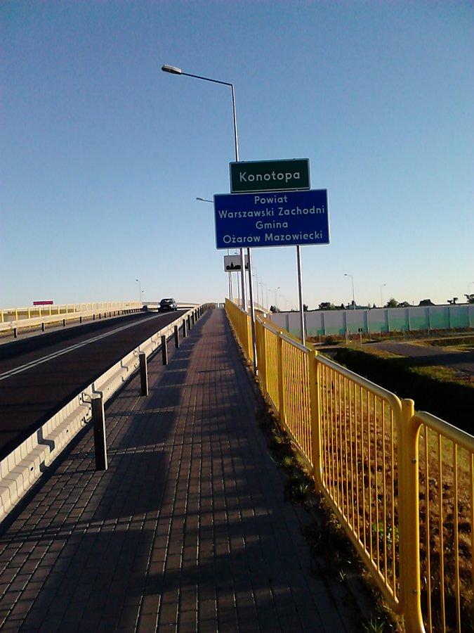 Przejazd nad autostradą