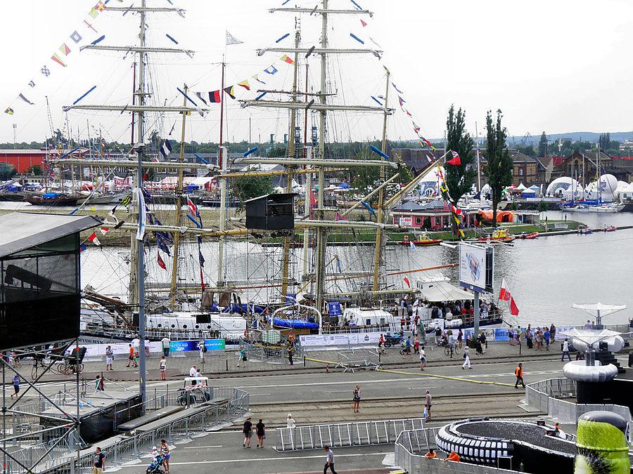 The Tall Ships Races czyli 4 sierpnia 13 r. Wały Chrobrego w Szczecinie