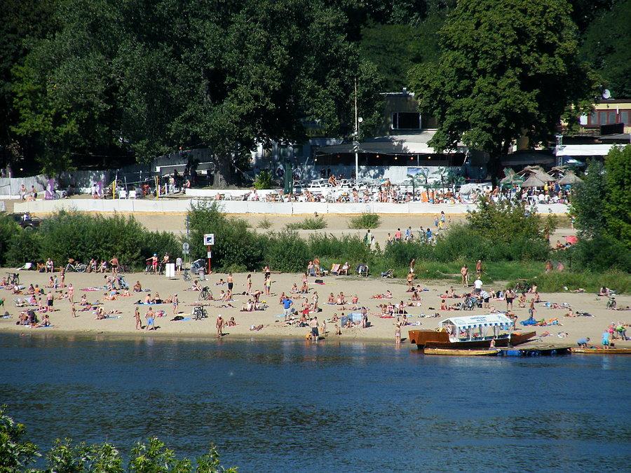 Warszawa się wygrzewa