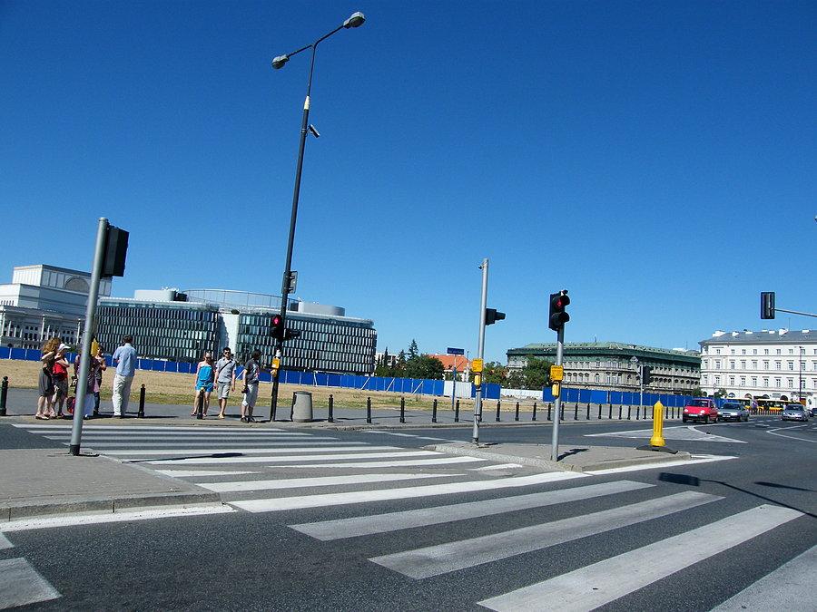 Plac Marszałka Józefa Piłsudskiego w remoncie