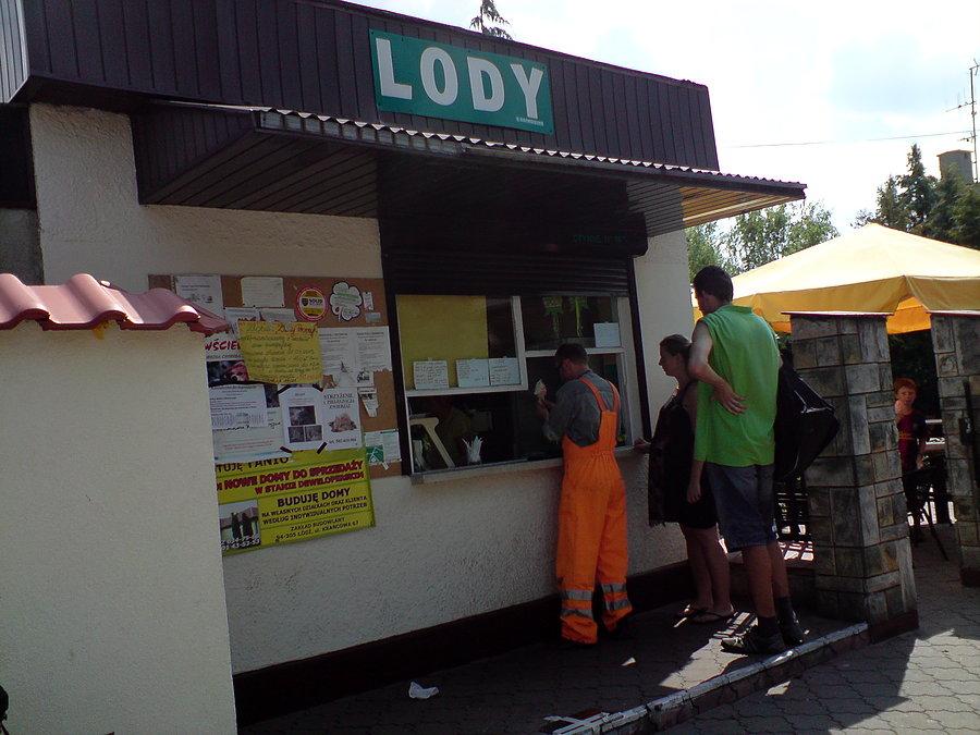 Łódź, Lodziarnia na Złotnie