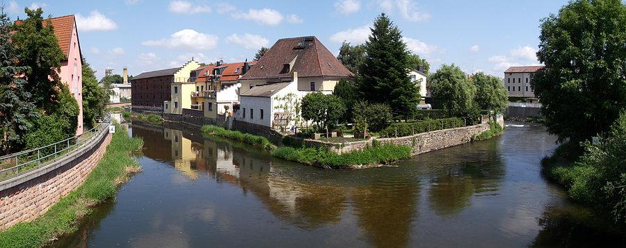 Przejazd przez ładne niemieckie miasteczko
