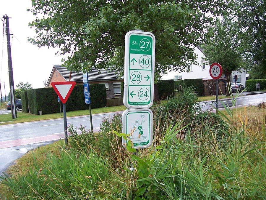 Oznakowanie ścieżek rowerowych