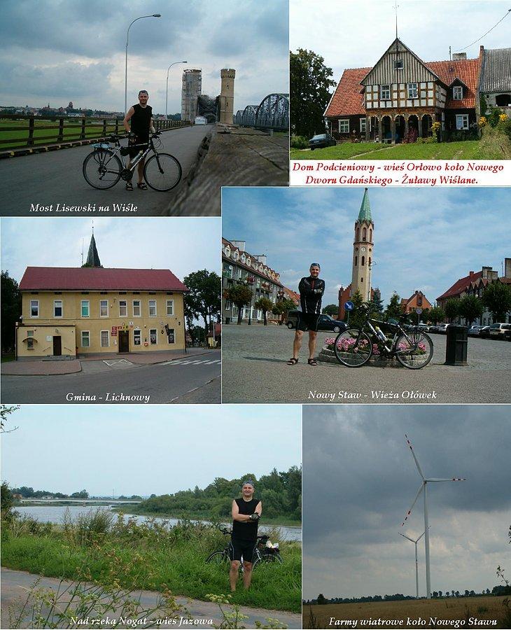 04-08-2013.Niedzielna wycieczka rowerowa z Tczewa do wsi Jazowa przez Nowy Staw, później drogą nr.7 do Nowego Dworu Gdańskiego, a następnie powrót do Tczewa przez Lubieszewo, Nowy Staw, Lichnowy i Lisewo Malborskie