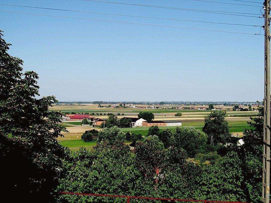 Widok ze wzgórza w Górze Św. Małgorzaty