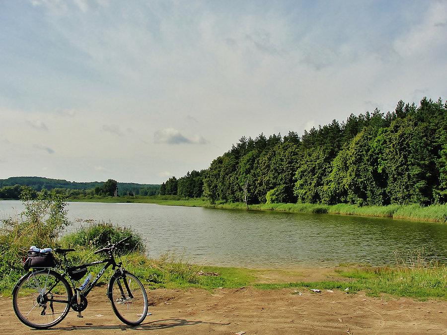 W drodze do Szteklina - Jezioro Rokickie