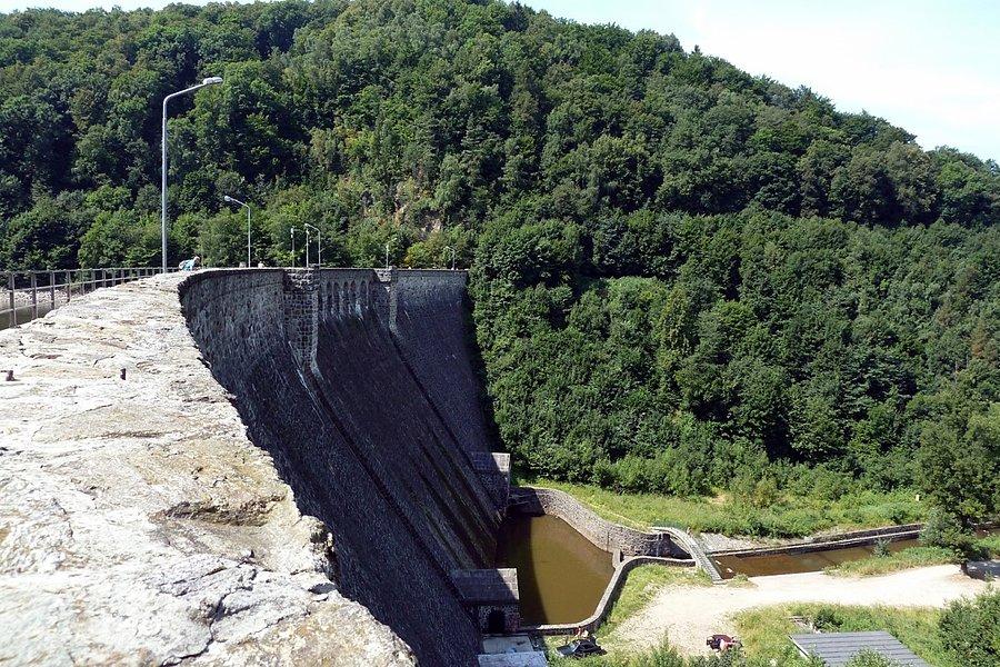 Widok na zaporę, gdzieś tam w drodze powrotnej
