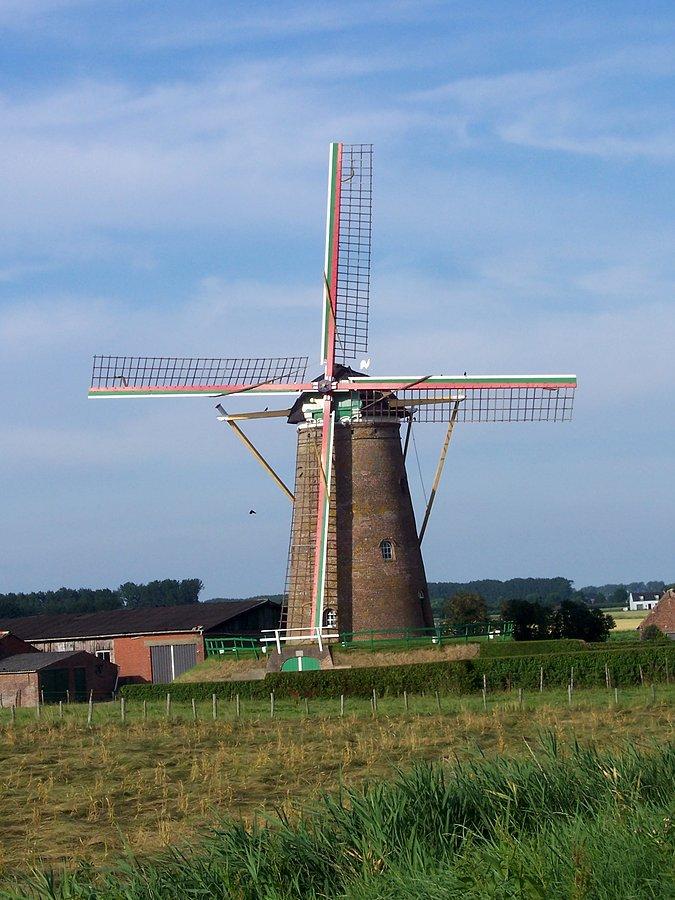 Holenderskie wiatraki