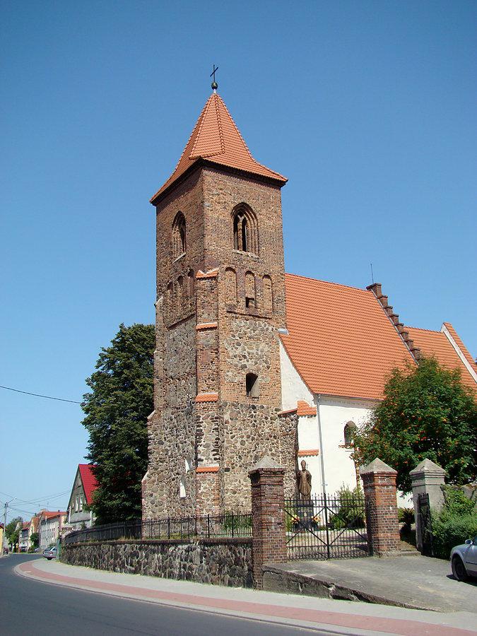 Późnogotycki kościół św. Barbary w Gaworzycach