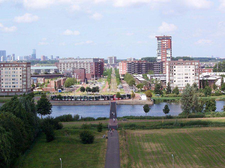 Widok na Roterdam