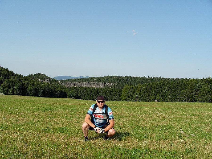 Jedna mała fotka że przetrwałem potop i dalej brnę dokuczając ekipie ;))