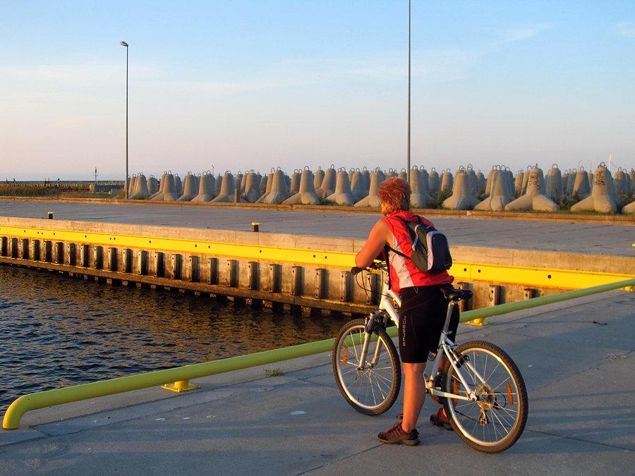 Piękny wieczór pierwszego dnia urlopu