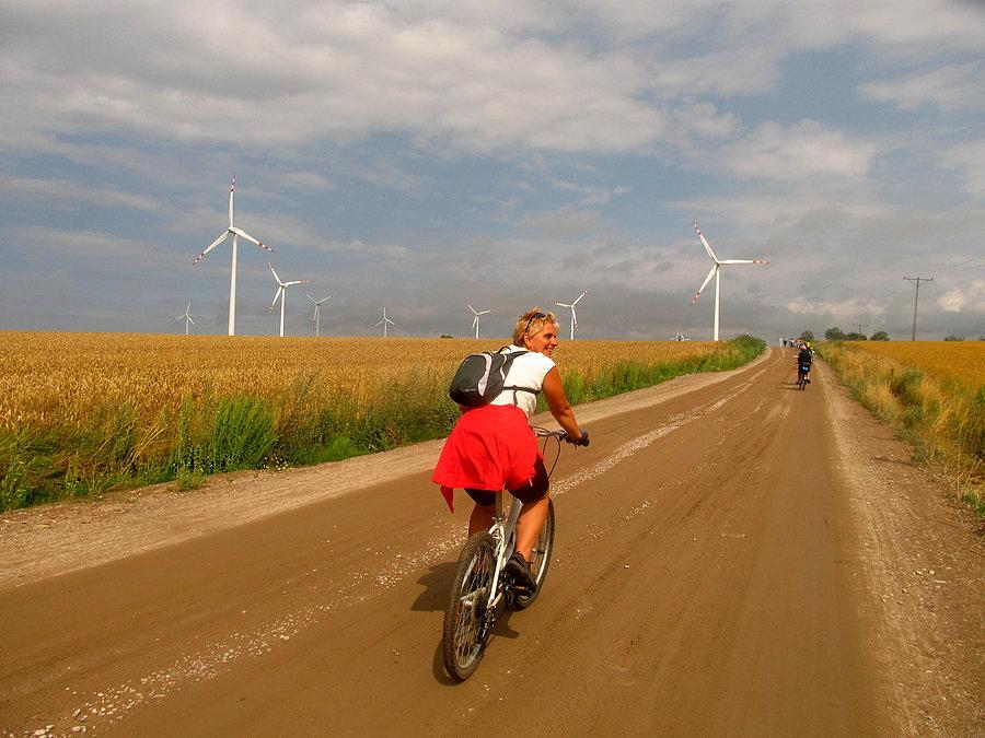 I znów przez farmę wiatraków