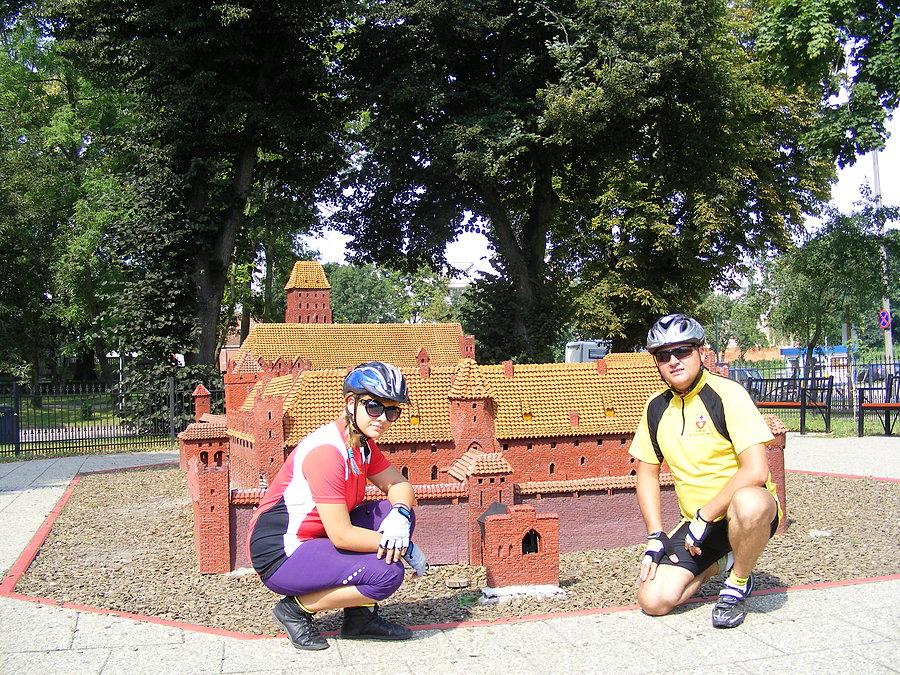 Malbork, makieta Zamku Malborskiego