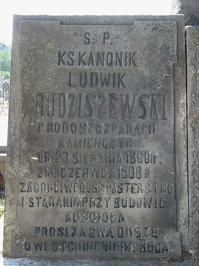 Ks kanonik Ludwik Budziszewski - proboszcz parafii Kamieńczyk
