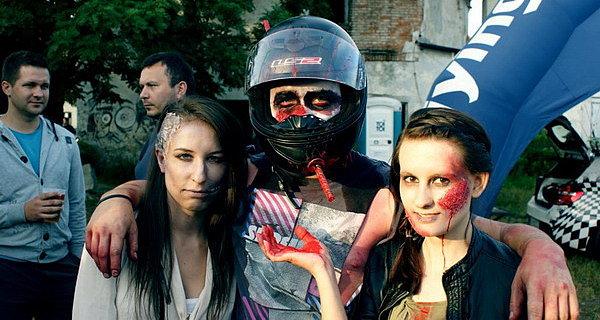 Pochód zombie na Art Of Fun Festival w Białej Podlaskiej