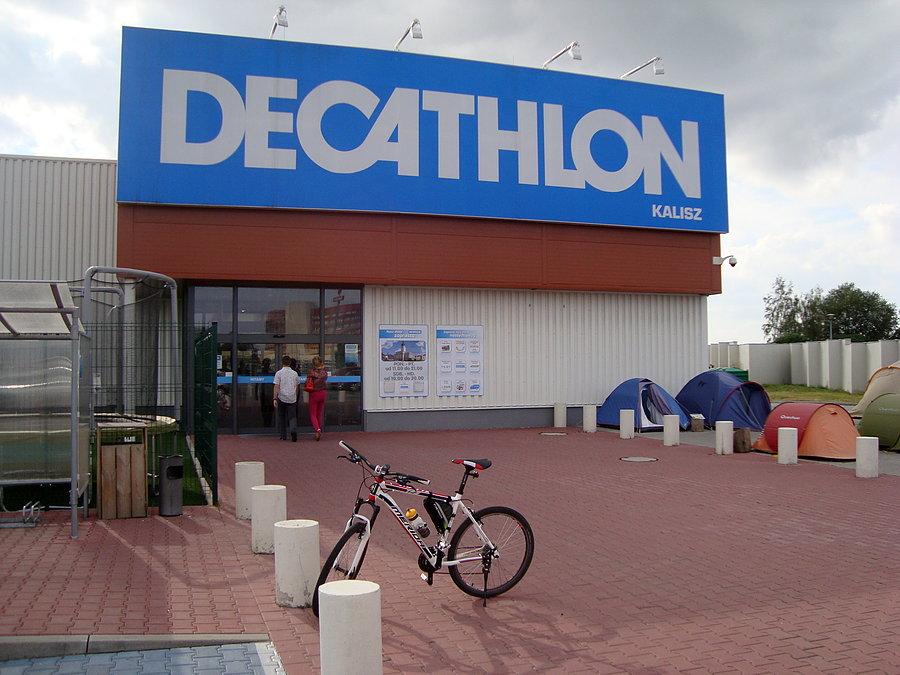 Odpoczynek przed Decathlonem w Kaliszu