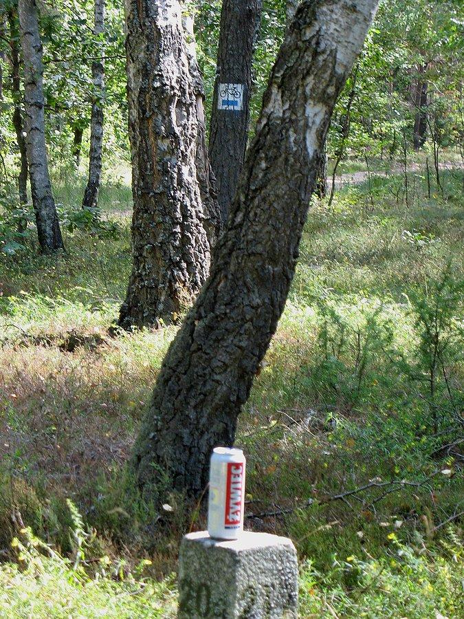 Pokazał się niebieski znak