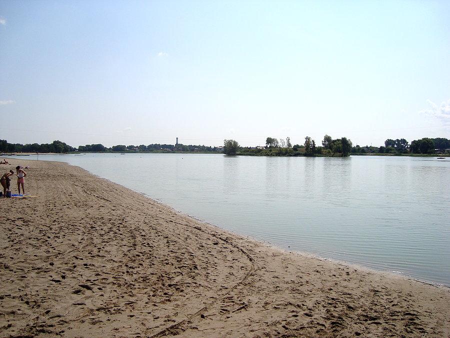Na plaży w Ostrowie