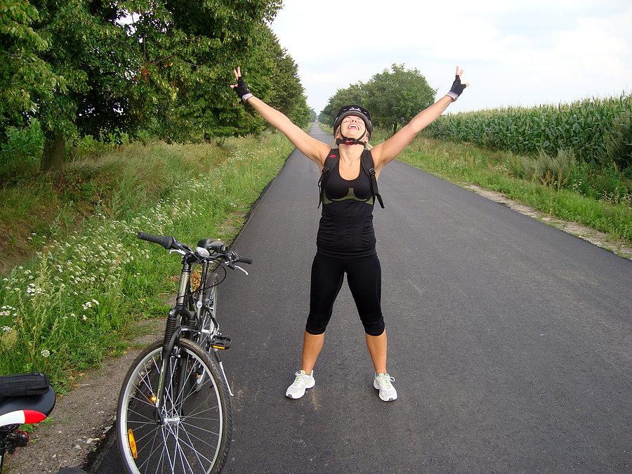 Dorotka i jej pierwsze 100km !!