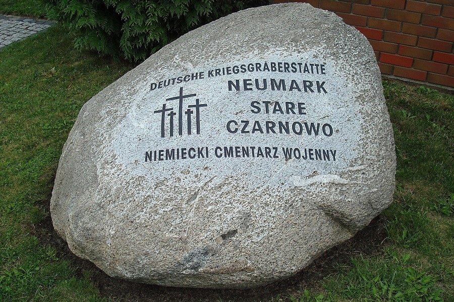 Neumark /Stare Czarnowo - Niemiecki Cmentarz Wojenny