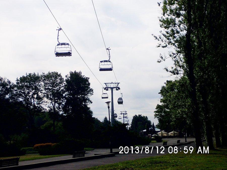 Niespotykany widok jak na znany mi od dzieciństwa Park Śląski - nowa ELKA