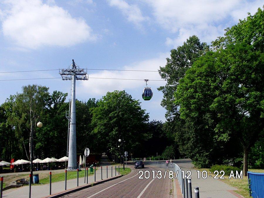 Gondola akurat wisi nad drogą - nowa ELKA