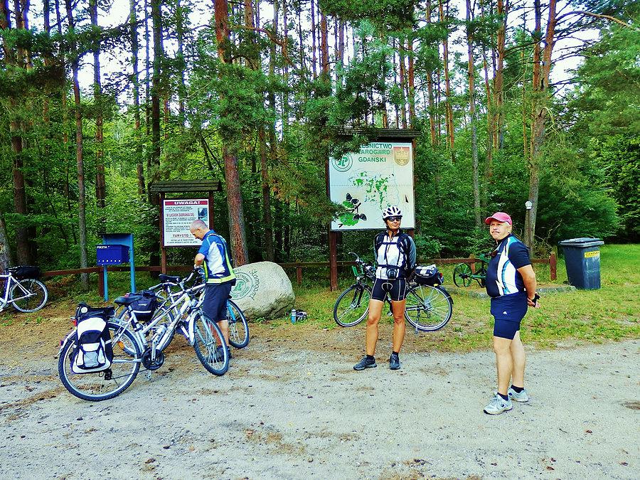 Na trasie wycieczki - Leśniczówka Brody