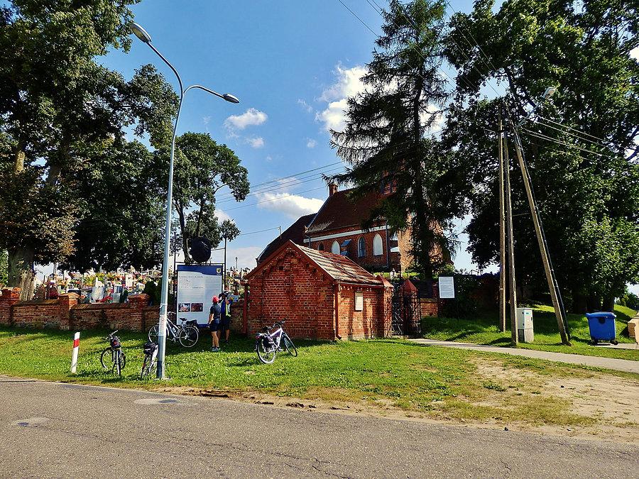 Na trasie wycieczki. Dzierżążno