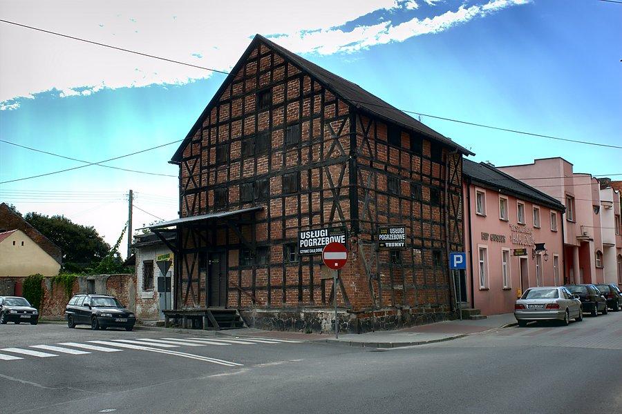 XVIII wieczny spichlerz zbożowy w Łabiszynie