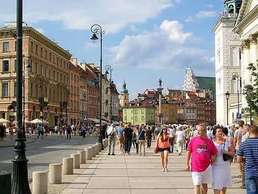 W drodze na Plac Zamkowy