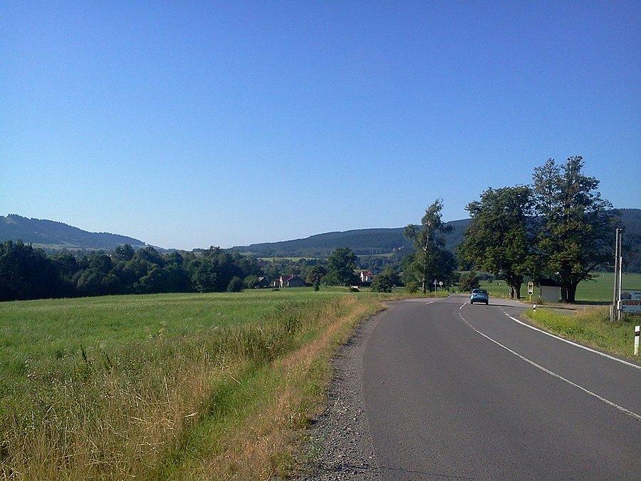 Widok w stronę Przełęczy Jabłonkowskiej