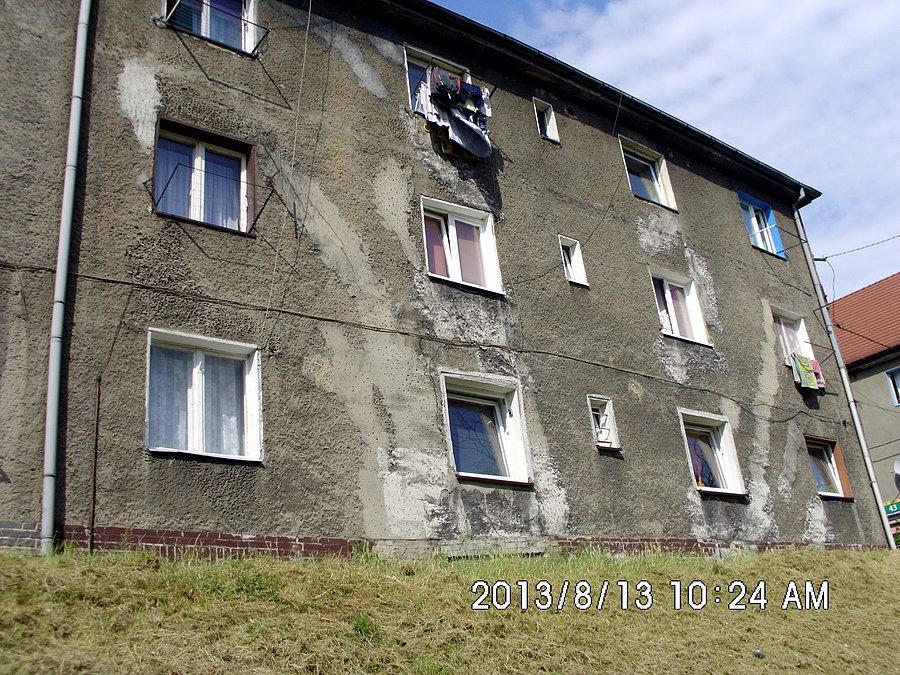 Bytom się wali, domy pękają - przy ulicy Dojazd na Rozbarku