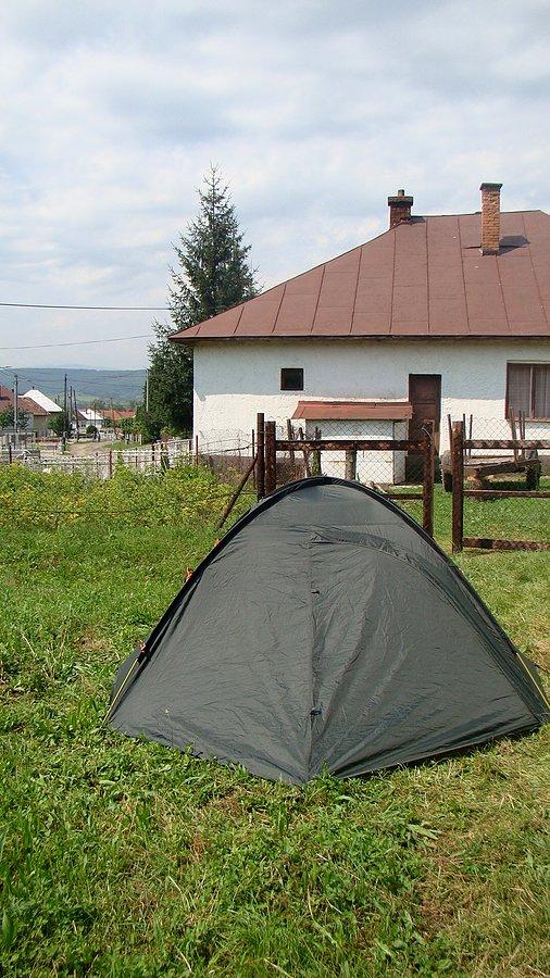 Nocleg w ogródku u Polki