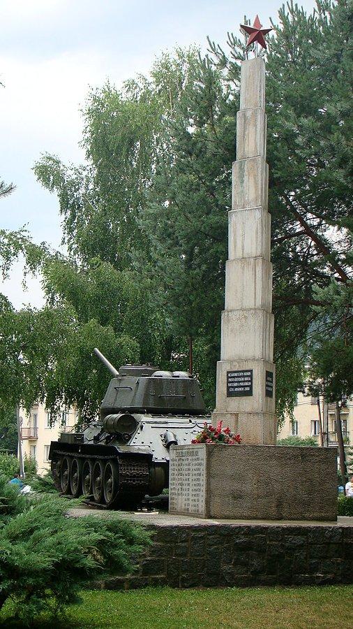 Czołg w Stakcinie