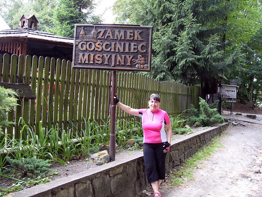 Szczytnik i Zamek Misyjny ale Opata tam nie było, oczywiście tego mokrego zimnego ;)