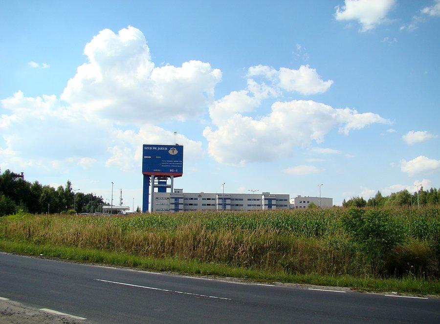Szyb św. Jakub. Okolice Jakubowa