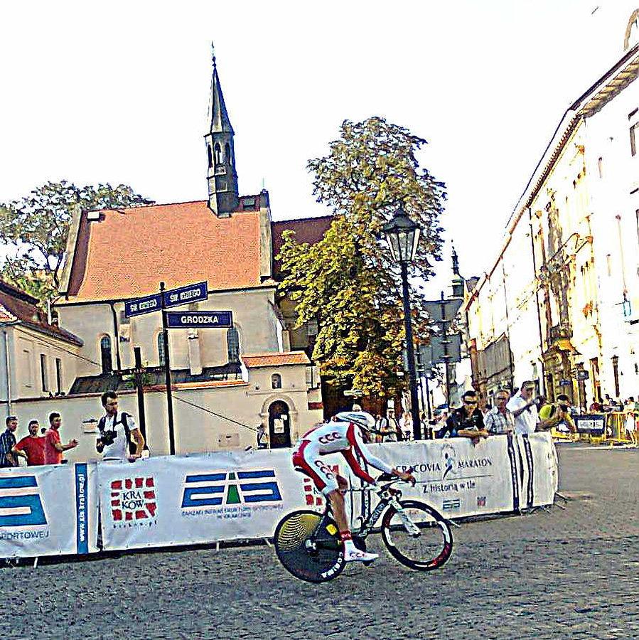 Tour de Pologne - czasówka w Krakowie
