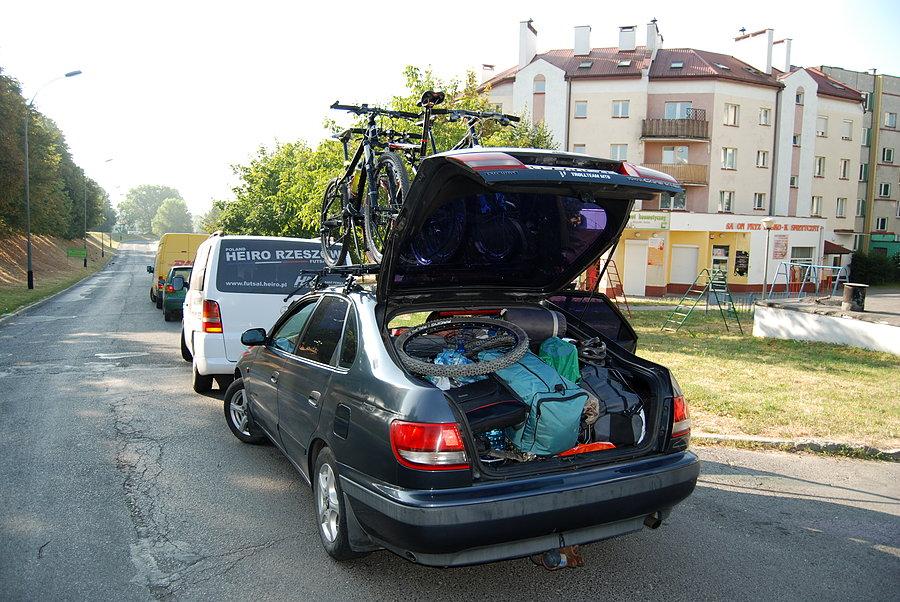 Spakowani, więc wyruszamy