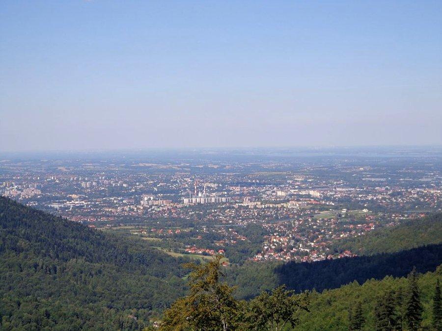 Panoramka na Bielsko