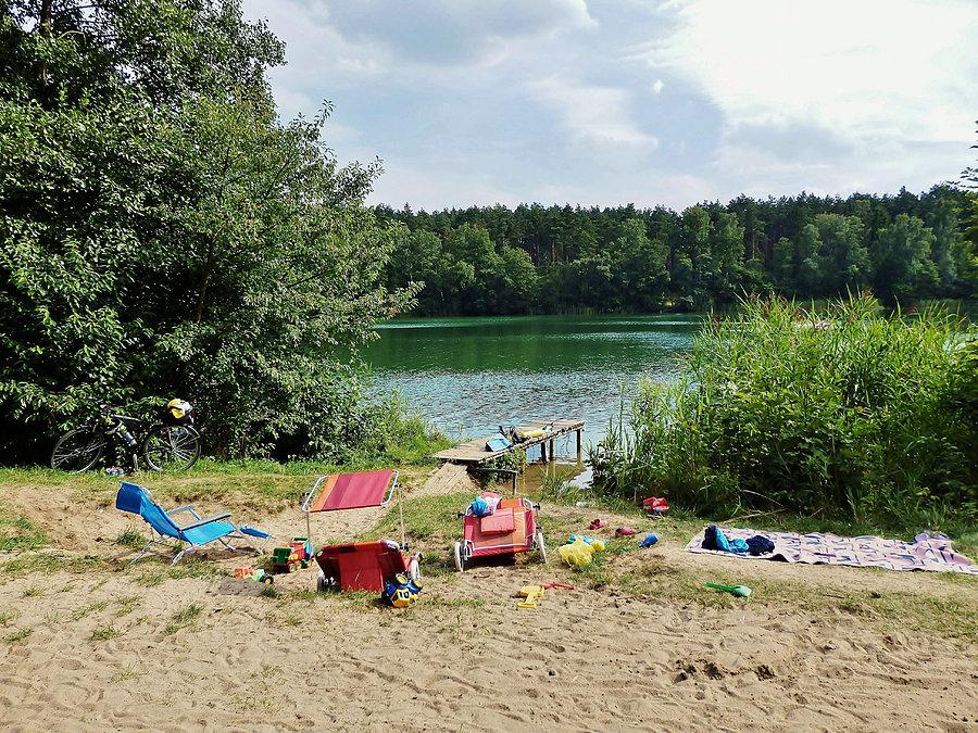 Jezioro Borówno Wielkie - Pora obiadowa