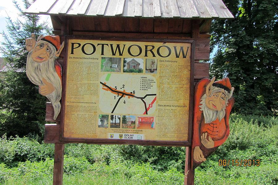 Potworów czyli zaczynam podjazd na Srebrną Górę