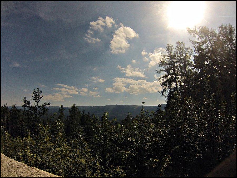 Widok na Karkonosze