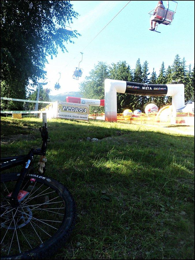 Szrenicki stok i start Bike Maratonu