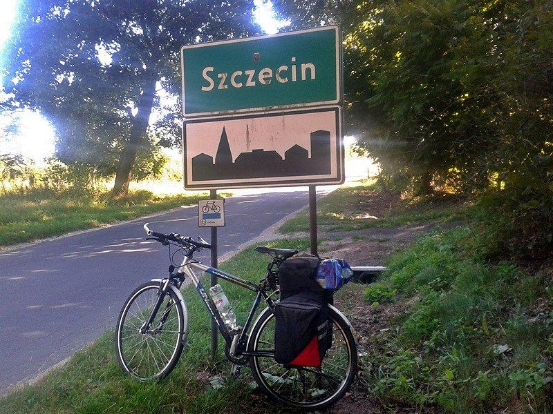 Szczecin w środku Polski
