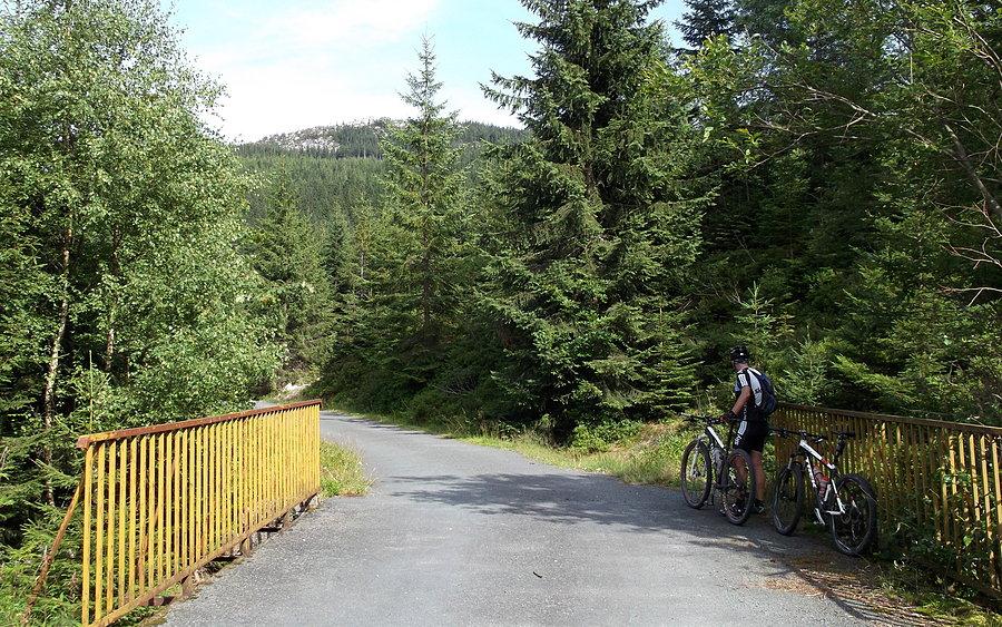 Na szczycie Dwóch Mostów (903 m)