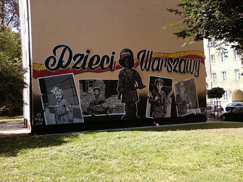 Mural powstańczy
