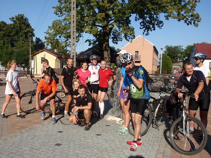 Przy Nosiwódce, spotkanie z biegaczami