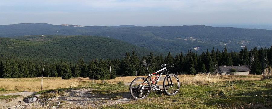 Chwila postoju na hali - na wysokości ponad 1200 m.n.p.m